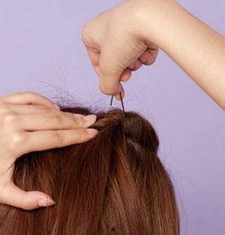 成人扎发头花教程视频,打造时尚发型教程