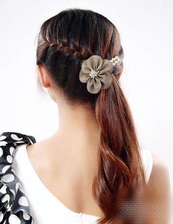 成人扎发头花教程视频,打造时尚发型教程